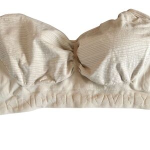 Kindred Bravely Sublime Hands-Free Pumping & Nursing Bra | Beige - Busty (M)